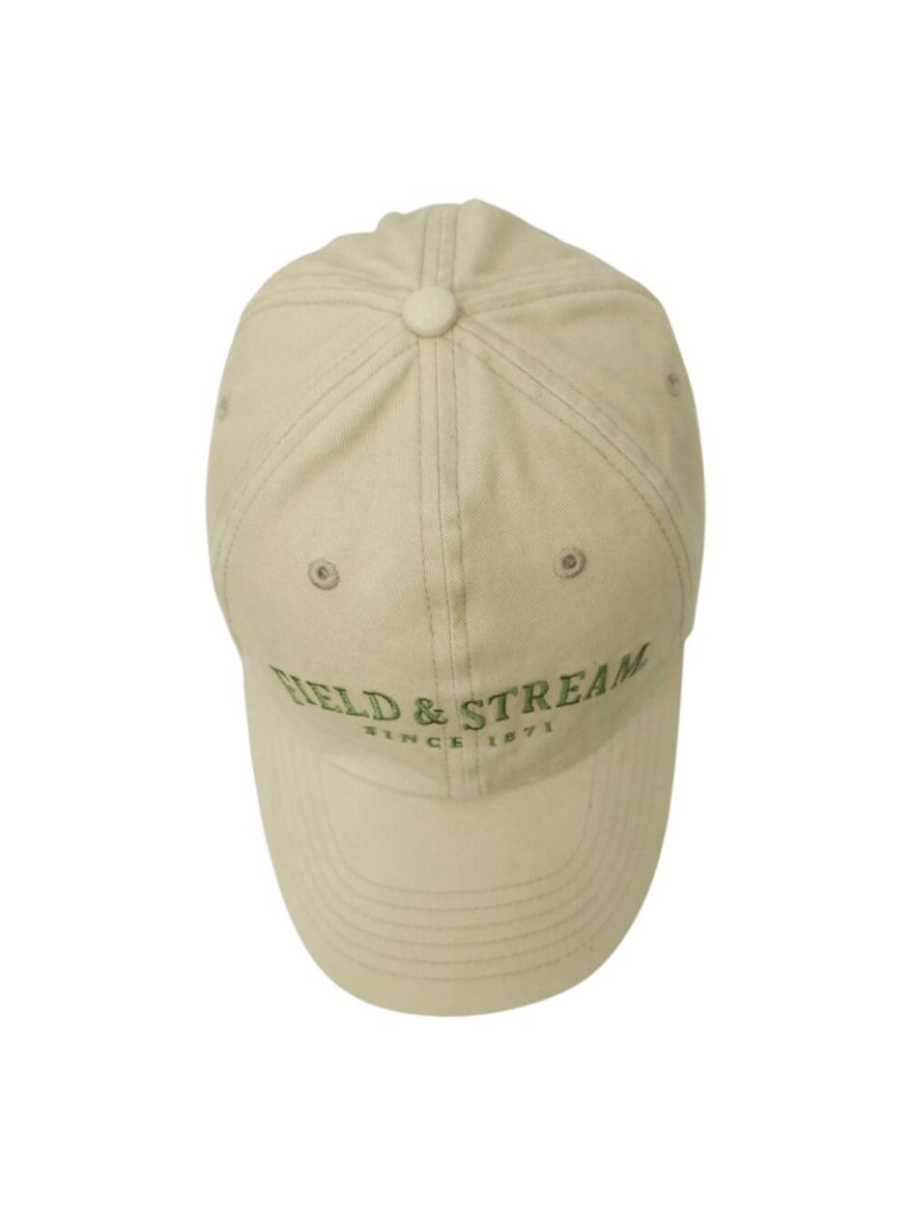 Field & Stream Since 1871 Tan Embroidered Dad Cap Vintage Outdoor Gorpcore Hat - Picture 6 of 13